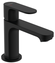 Load image into Gallery viewer, HANSGROHE REBRIS S Basin Mixer 80 CoolStart with pop-up waste set Black
