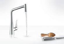 Load image into Gallery viewer, HANSGROHE METRIS Single Lever Kitchen Mixer 320 2jet w/ Pull-out Spray 
