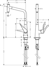 Load image into Gallery viewer, HANSGROHE METRIS SELECT Single Lever Kitchen Mixer 320 1jet w/ Pull-out Spout 
