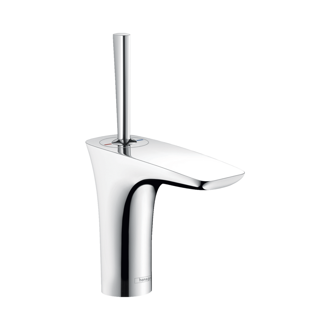 HANSGROHE PURA VIDA single lever basin mixer 110 with push-open waste set 