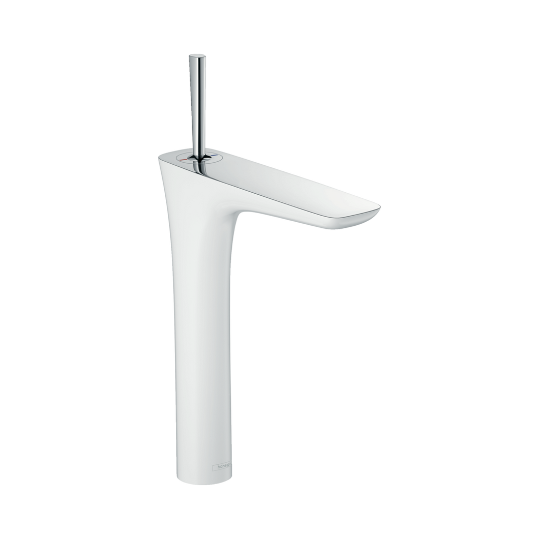 HANSGROHE PURA VIDA single lever basin mixer 240 for washbowls with push-open waste set 