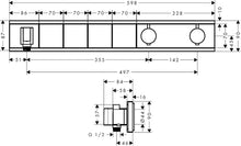 Load image into Gallery viewer, HANSGROHE RainSelect for Concealed Installation for 4 Functions
