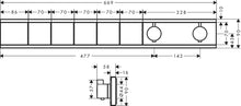 Load image into Gallery viewer, HANSGROHE RAINSELECT Thermostat for 5  functions
