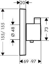 Load image into Gallery viewer, HANSGROHE ShowerSelect Thermostat HighFlow
