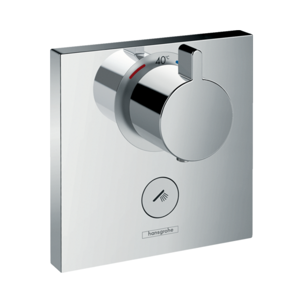 HANSGROHE ShowerSelect Thermostat HighFlow for 1 Function and Additional Outlet  