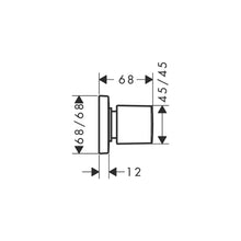 Load image into Gallery viewer, HANSGROHE PURA VIDA shut-off valve 
