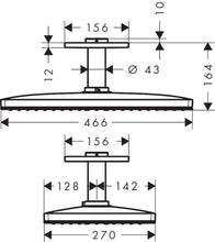 Load image into Gallery viewer, HANSGROHE Rainmaker Select Overhead Shower 460 1jet EcoSmart
