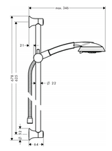 Load image into Gallery viewer, HANSGROHE Raindance Classic 100 3jet Shower Set
