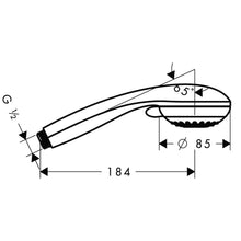 Load image into Gallery viewer, HANSGROHE Crometta 85 Hand Shower Multi 
