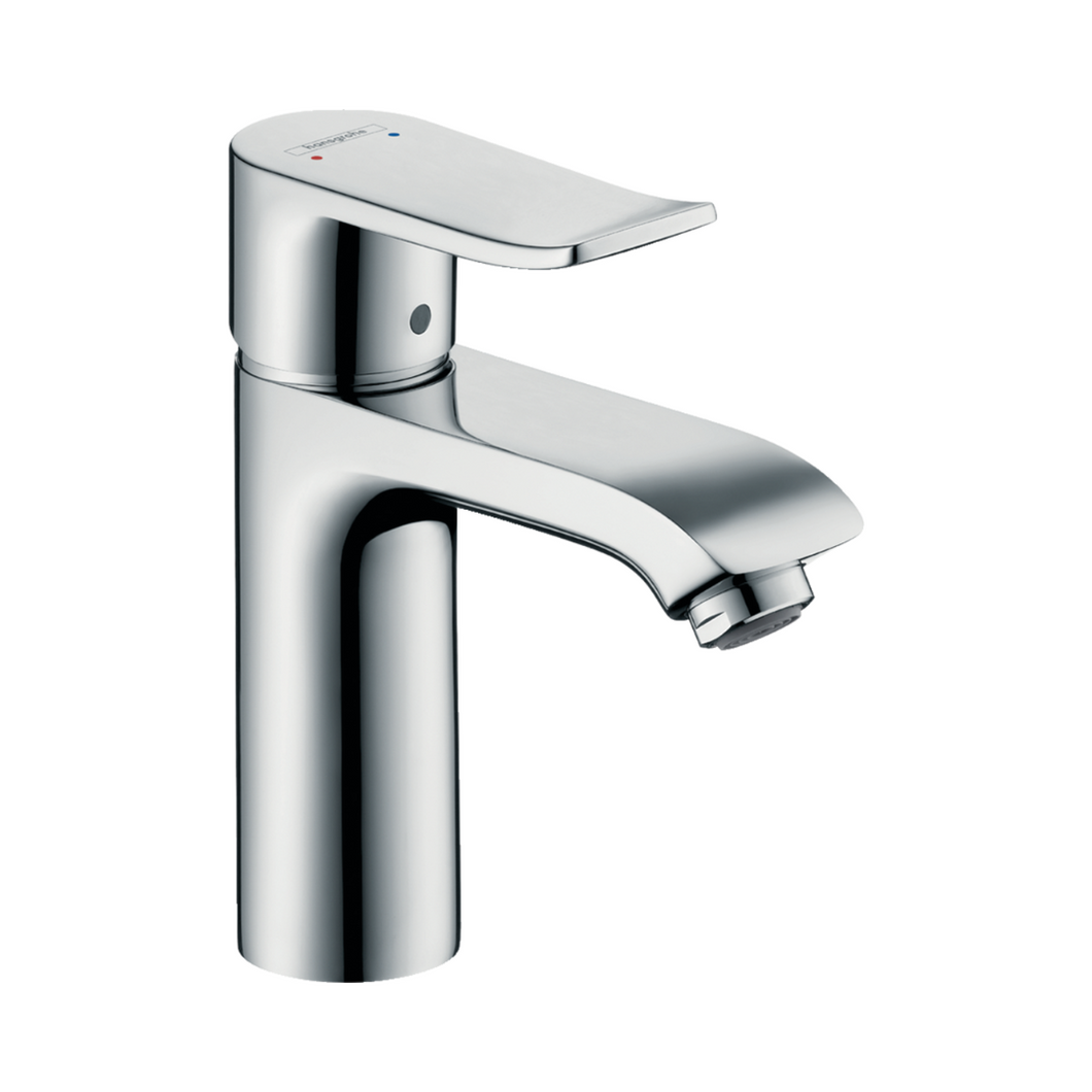 HANSGROHE METRIS Single Lever Basin Mixer 110 with pop-up waste set 