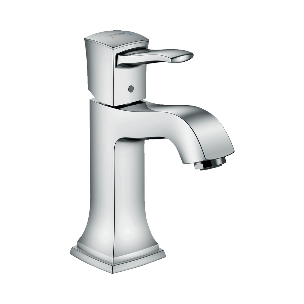 HANSGROHE METROPOL CLASSIC single lever basin mixer 110 with pop-up waste