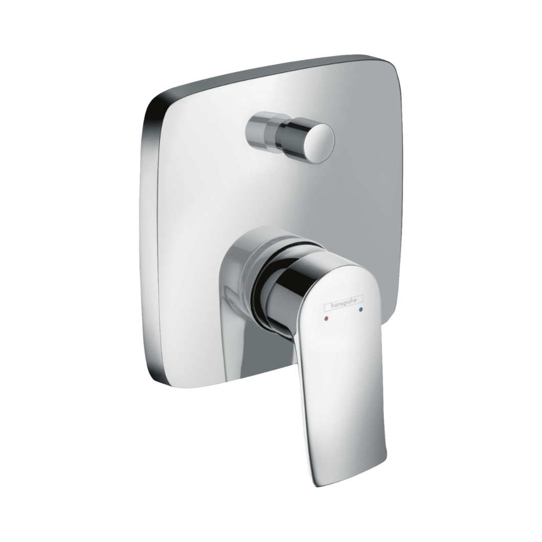 HANSGROHE METRIS single lever bath mixer for concealed installation 