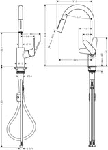 Load image into Gallery viewer, HANSGROHE FOCUS Single Lever Kitchen Mixer 240 2jet w/ Pull-out Spray  
