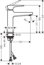 Load image into Gallery viewer, HANSGROHE METROPOL Single Lever Basin Mixer 110 with Lever Handle
