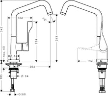 Load image into Gallery viewer, Axor CITTERIO Sink mixer 260
