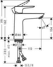 Load image into Gallery viewer, HANSGROHE TALIS E Basin mixer
