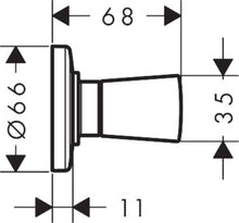 Load image into Gallery viewer, HANSGROHE LOGIS Shut-Off Valve for Concealed Installation
