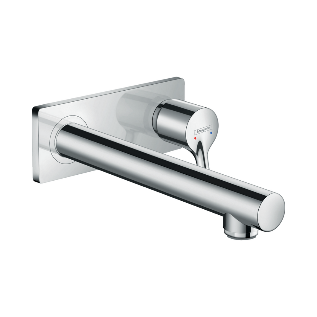 HANSGROHE  TALIS S single lever basin mixer for concealed installation wall-mounted with spout