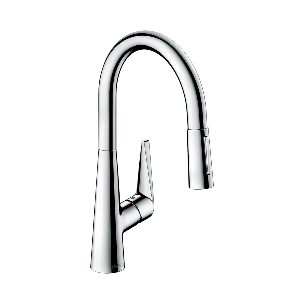 HANSGROHE TALIS Single Lever Kitchen Mixer 200 2jet w/ Pull-out Spray 