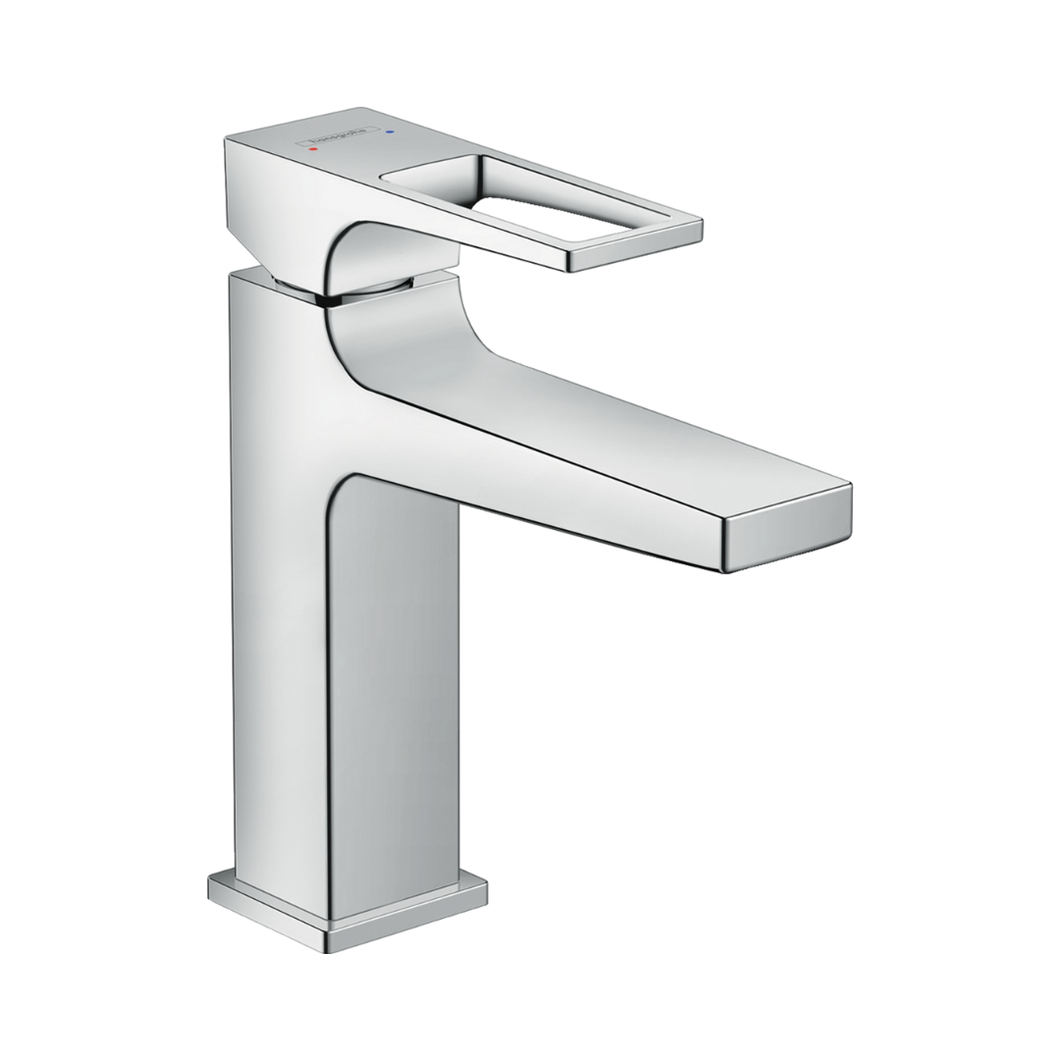 HANSGROHE METROPOL single lever basin mixer 110 with loop handle and push open waste set